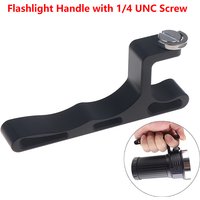 Aluminum Alloy Flashlight Handle With 1/4 UNC Screws For Convoy 3X21B 3X21C 3X21D 3X21E Flashlight Accessories