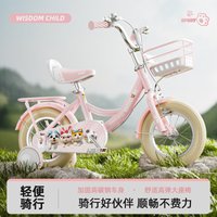 Children's Boys and Girls 2-6-8-9 Years Old Female Treasure Princess Bicycle Bicycle 2 Wheel Bicycle