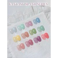 1-12pcs 15ml Autumn Nail Jelly Dopamine Gel Nail Polish Popular Colors UV LED Curing Holiday Women's Gift Nail Salon DIY Kit