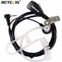 Retevis 1Pin Walkie Talkie Earpiece PTT MIC Noise Reduction Headset Transceiver For Motorola T270 T800 T100TP T100 Two-way Radio image 4