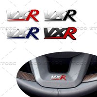 Auto Interior VXR Logo Metal Car Steering Wheel Sticker Center Console Sticker For Vauxhall Insignia Zafira Opel Corsa Astra H J
