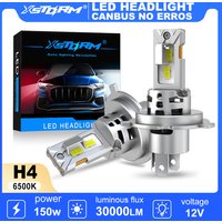 XSTORM H4 LED Light Canbus 30000LM 150W Car LED Headlight 6500K High-Power High Low Beam Auto Light Bulbs With Fan Headlamp