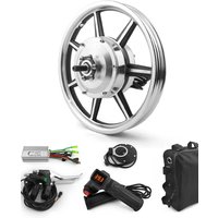 AliExpress L-faster Electric Bike Brushless Hub Motor Conversion Kit 14 Inch 24V 36V 350W with LCD Thumb Throttle for E-Bike