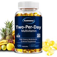 Two-Per-Day Multivitamin - Supports Bone & Immune Health, Boosts Energy, Improves Absorption, Antioxidant, Gluten-free, Non-GMOS