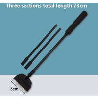 33/53/73CM Aquarium Cleaning Tool Stainless Steel Dual-Use Glass Algae Scraper Fish Tank Scraper