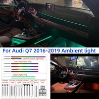 For Audi Q7 2016-2019 LED Ambient Light automotive interior lighting upgrade Car accessories Saddle light strip Decorative strip