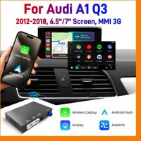 Wireless Carplay Module For Audi A1 Q3 2012-2018 Year 6.5"/7" Screen MMI 3G Android Auto Autolink Airplay Rear Camera