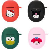 Cartoon Sanrio Earphone Case Cover for Google Pixel Buds Pro 2/A-Series Silicone Wireless Earbuds Protective Shell With Hook