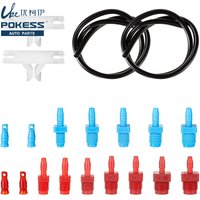 13911 Master Cylinder Bleed Kit 22 in Hose Clip and Sae and Metric Fittings Universal Fit