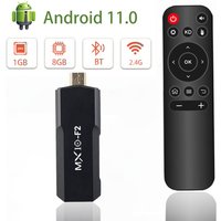 TV Stick MX10 F2 Allwinner RK3228A Quad-Core ARM Mali-400 MP2 BT4.0 TV Box Android Infra Remote control 4k TV Stick