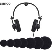 35mm 40mm 45mm 50mm 55mm 60mm 65mm Headphone Replacement Foam Pad Ear Pad Sponge Earplugs Headset Cap New Earphone Accessories