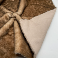 1.2cm Long Imitation Rabbit Fur Fur Plush Fabric for Sofa Carpet Doll Clothing Soft Decoration Cloth Diy Sewing Material