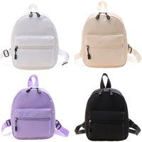 Stylish Women Backpack Preppy Style Solid Color Nylon Handbags Leisure Large Knapsacks Backpacks