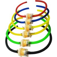 Motorrad Universal Gas Kraftstoff Filter und Kraftstoff Rohr Für 49cc 50cc 110cc 125cc Motocross Dirt Pit Bike Moped Roller ATV Go Kart