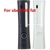1PC Black white Faceplate cover for xbox360 Fat console Durable Front shell cover for X-BOX 360 phat Replacement