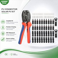 XIONGISOLAR DC Solar Connector 1000V30A Solar Panel Branch PV Connectors Connect Stecker Tool Crimping pliers Wholesale