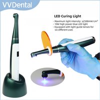 VVDental sans fil LED lampe à polymérisation 2500 mW/cm2 résine Cure 1 seconde lampe à polymérisation photopolymériser lampe équipement Machine de dentisterie