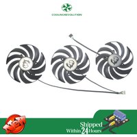 Graphics card fan PLD09210B12HH DC12V 0.40A 4Pin for MSI GeForce RTX 3060 RTX 3060 Ti RTX 3070 RTX 3080 RTX 3090 GAMING X TRIO
