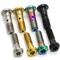 AliExpress NONE Titanium Alloy Disc Brake Screw For Shimano XTR M9120, Road Mountain Bike Repair Tools, MTB Parts, Cycling Accessories