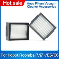 HEPA Filter for IRobot Roomba i7 i7+ E5 E6 E7 i3 i3+ i4 i4+ i5 i5+ i5+ i6 i6 Series Robotic Vacuum Cleaner Filters
