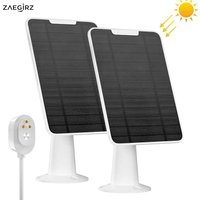 Upgraded 10W Waterproof Solar Panel Charger for Arlo Pro 3/ Pro 4/ Pro 4 XL/ Pro 5S 2K/ Ultra/ Ultra 2/ Go 2 Spotlight etc.