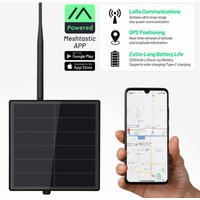 Solar Powered Heltec WiFi LoRa 32 V4 868MHz 915MHz Solar Meshtastic GPS ESP32 WIFI+BLE SX1262 LoRa Node for Mesh Network LoRaWAN