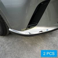 Stainless Steel Front Bumper Side Corner Protector Cover Trim For Lexus RX350 RX350h RX450h+ RX500h 2023 2024 2025