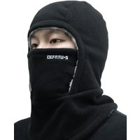 AliExpress Warm Headgear Fleece Balaclava Cycling Cap Cold-proof Windproof Warm Hood and Hat Thicken Thermal Ski Windproof Cap Women Men