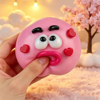 2027! New NeeDoh Monster Squeeze Stress Relief Toy, Soft Slow-Rebound Design, Cute Monster Face Decompression Toy