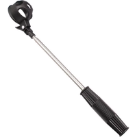 Golf Ball Retriever for Water - Telescopic Portable Stainless Steel Golf Ball Picker with Automatic Locking Scoop