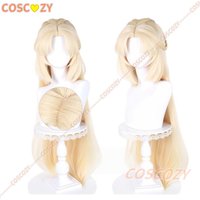 Genshin Impact Nicole Reeyn Cosplay Wig Long Blond Hair Hexenzirkel Carnival Halloween Party for Women Girls Role Play Props Cos