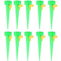 12 Pack Automatic Drip Irrigation System Self Watering Adjustable for Flower Plants Greenhouse Garden Auto Water Dripper Device