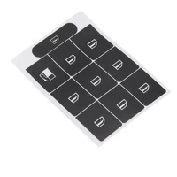 Auto High Grade Vinyl Button Repair Decal Sticker For GOLF MK5 For PASSAT B6 High Quality Material Practical To Use