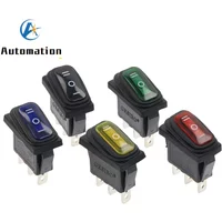 KCD3 Waterproof Rocker Switch ON-OFF-ON 3Pin 3 Position,Electrical Equipment Power,15A 250VAC/20A 125VAC