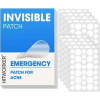 432/144pcs/box invisible acne patch set - deep cleaning high-quality water-based acne stickers, gentle and skin friendly