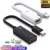 DisplayPort to HDMI Adapter 4K 1080P Transmission Mini DP Male to HD Female Converter For MacBook Air Pro Dell HP Lenovo Surface