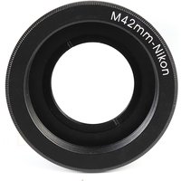 M42 Lens Adapter Ring M42-AI For Nikon F Mount Camera D90 D600 D D750 Mount Adapter Ring M42-AI With Correction Glass