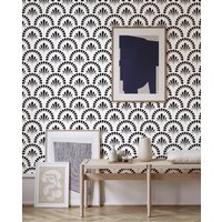 1pc Abstract Black Points Peel And Stick Wallpaper Multi-Size Self Adhesive Vinyl Removable Contact Paper for Home Decorations