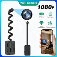 1080P HD Mini WiFi Surveillance Camera 2100mAh Battery 8H Work,Motion Detection Mini Camera Wireless Remote Real-time View Home