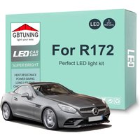 8Pcs LED Interior Light Bulb Kit For Mercedes Benz SLC Class R172 SLC180 SLC200 SLC250 SLC260 SLC300 2016-2019 Car Accessories