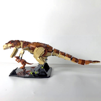 1236pcs Tyrannosaurus Rex Dinosaur Building Blocks, Jurassic Raptor Tyrannical Bricks Toy,50CM Length,Perfect Gift for Boys