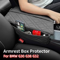 Coussinet d'accoudoir Central de voiture pour BMW G30 G38 G32 6GT 2018 – 2023 LHD, Console centrale automatique, boîte de repose-bras, tapis de couverture, accessoires de protection