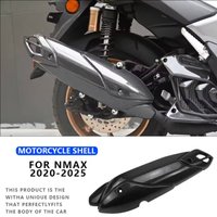 For YAMAHA NMAX 2020-2025 Motorcycle Exhaust Shield Modified Exhaust Pipe Insulation Combustion Protective Cover Accessories
