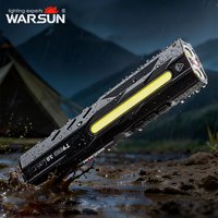 Warsun T9PRO LED Schlüsselanhänger-Taschenlampe 1500Lm Tragbare Mini-Taschenlampe mit Magnet Taschenlaterne Flutlicht Arbeitsleuchte
