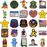 Humorous Quote Enamel Brooches 250th Anniversary USA Flag Lapel Pins Badge On Backpack Clothing Fashion Jewelry Decoration Gifts