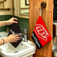 Troy Lee Design Polyester Cotton Hand Wiping Towel, Hanging Design, Durable For Household Restaurant Toilet Use