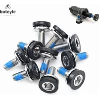 2/4/10Pcs M8x15mm Mountain Bike Hex Head Crank Arm Bolts Bicycle Axle Bolt Waterproof Screw Bicycle Accessories Repair Tools