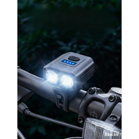 AliExpress NONE Bike Light Bicycle Headlight Type-C Rechargeable MTB Bike Front Lamp Set Cycling Flashlight Bicycle Accessories