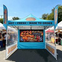 Custom 10x10 Canopy Cover Printing Tent Personalized Pop Up Tent for Exhibition Outdoor Advertising Event Shelter
