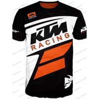 AliExpress KTM(运动及娱乐) 2026 Summer New KTM Racing Suit Mountain Bike Motorcycle Crew Neck Short Sleeve Breathable Quick-Drying Top